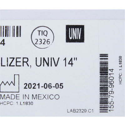 McKesson Knee Immobilizer, 14-Inch Length, One Size Fits Most, 1 Each (Immobilizers, Splints and Supports) - Img 5