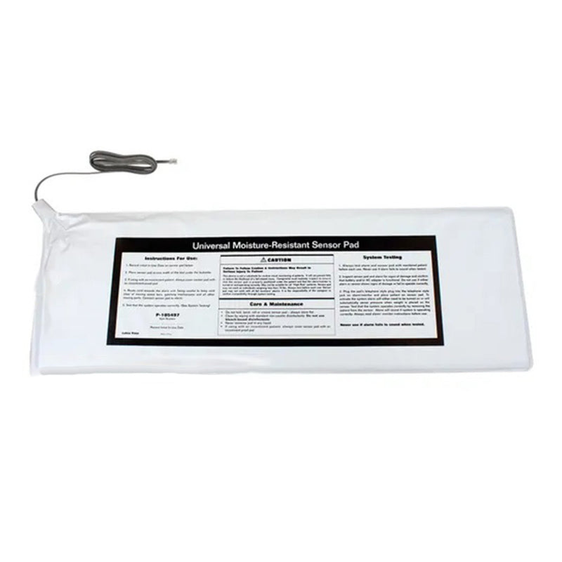 Protech Moisture Resistant Bed Sensor Pad, 10 x 28 Inch, 1 Each (Alarms) - Img 1