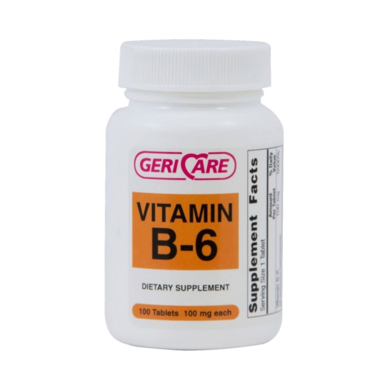 Geri-Care® Vitamin B-6 Supplement, 1 Bottle (Over the Counter) - Img 8