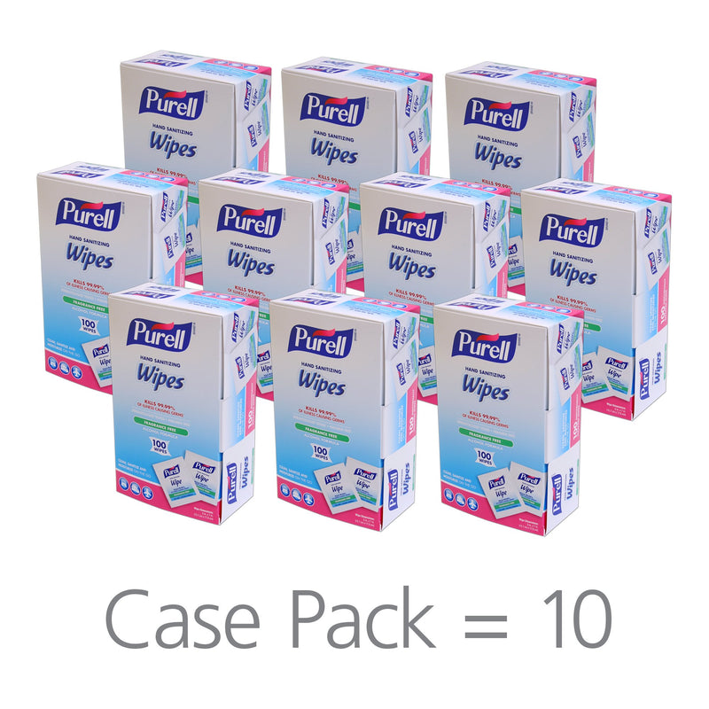 Purell Hand Sanitizing Wipe, Ethyl Alcohol, 1 Case of 10 (Skin Care) - Img 4