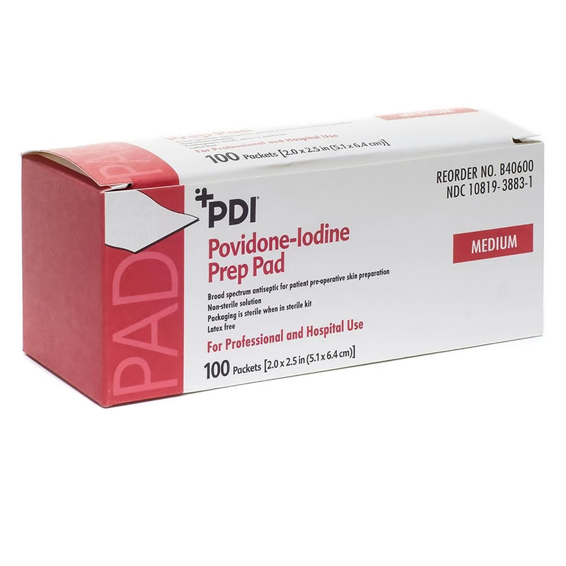 PDI® PVP Prep Pad, Medium, 1 Each (Skin Care) - Img 1