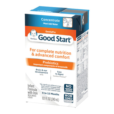Gerber® Good Start® GentlePro Infant Formula, 8.1 oz. Carton, 1 Each () - Img 2