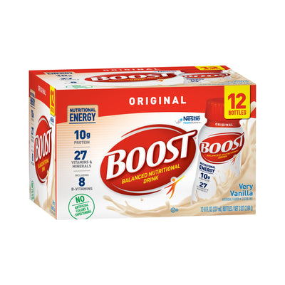 Boost® Original Vanilla Oral Supplement, 8 oz. Bottle, 1 Case of 24 (Nutritionals) - Img 1