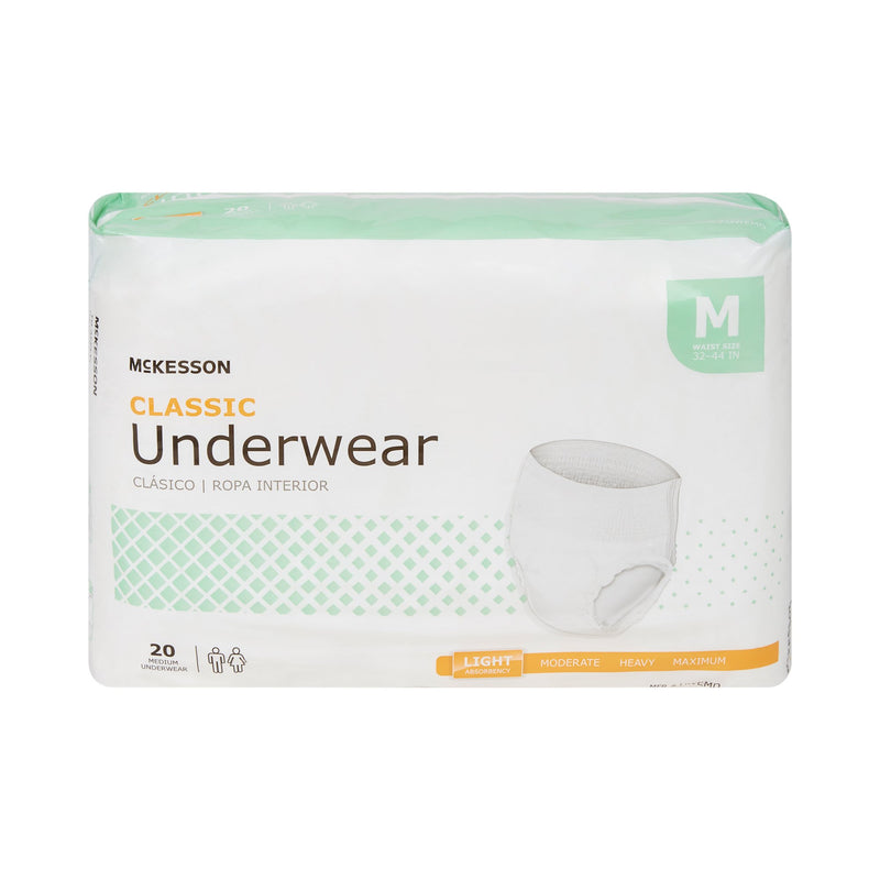 McKesson Classic Light Absorbent Underwear, Medium, 1 Bag () - Img 6
