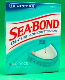 Sea•Bond® Denture Adhesive, 1 Box of 15 (Mouth Care) - Img 1