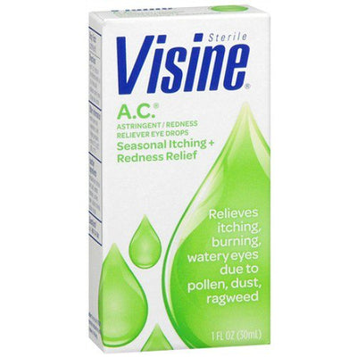 Visine® AC® Tetrahydrozoline Eye Drops, 1 Each (Over the Counter) - Img 1