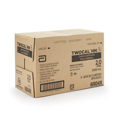 TwoCal® HN Tube Feeding Formula, 1 Liter Ready to Hang Bottle, 1 Case of 8 (Nutritionals) - Img 2