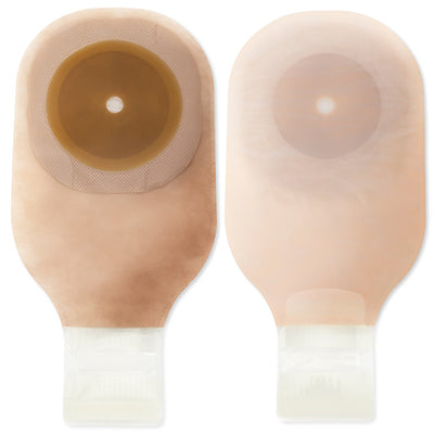 Premier™ Flextend™ One-Piece Drainable Transparent Colostomy Pouch, 12 Inch Length, Up to 2½ Inch Stoma, 1 Box of 10 (Ostomy Pouches) - Img 1