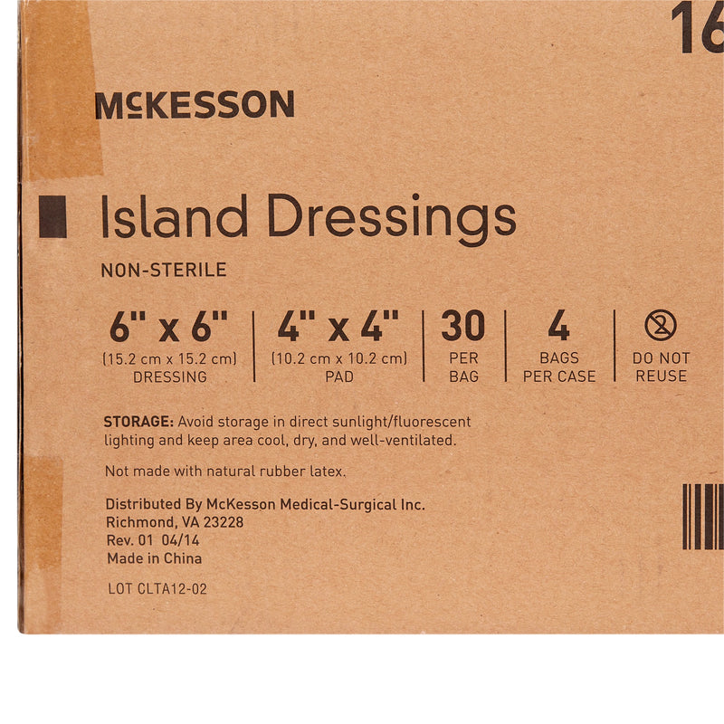McKesson Adhesive Dressing, 6 x 6 Inch, 1 Bag of 30 (General Wound Care) - Img 5