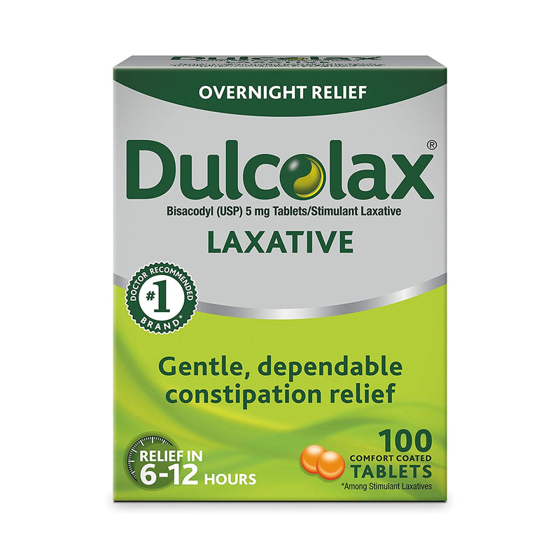 Dulcolax® Bisacodyl USP Laxative, 1 Bottle (Over the Counter) - Img 1