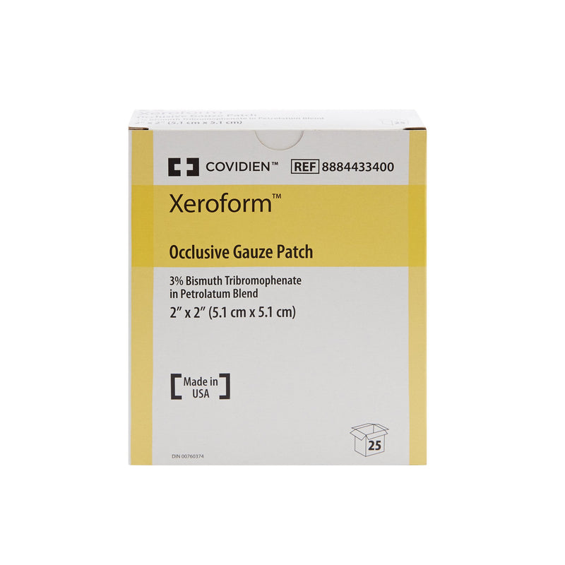 Xeroform® Occlusive Xeroform Petrolatum Impregnated Dressing 2 x 2 inch, 1 Case of 150 (Advanced Wound Care) - Img 2