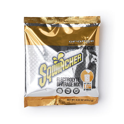 Sqwincher® Powder Pack® Orange Electrolyte Replenishment Drink Mix, 1 Case of 80 () - Img 1