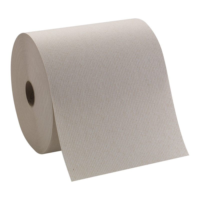 Pacific Blue Basic™ Brown Paper Towel, 7-7/8 Inch x 800 Foot, 6 Rolls per Case, 1 Case of 6 (Paper Towels) - Img 2