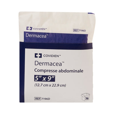 Dermacea™ Sterile Abdominal Pad, 5 x 9 Inch, 1 Case of 432 (General Wound Care) - Img 2