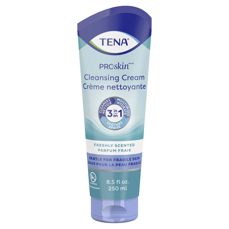 Tena® Body Wash Cleansing Cream, Alcohol-Free, 3-in-1 Formula, Unscented, 8.5 oz, Tube, 1 Case of 10 (Skin Care) - Img 1