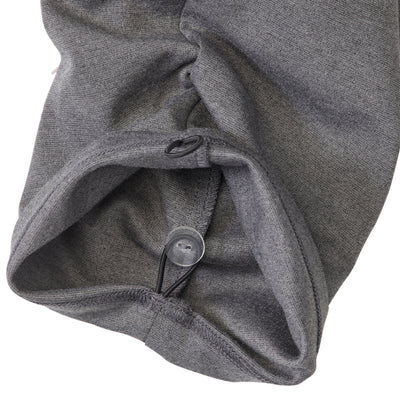 Silverts® Women's Open Back Soft Knit Pant, Heather Gray, X-Large, 1 Each (Pants and Scrubs) - Img 5