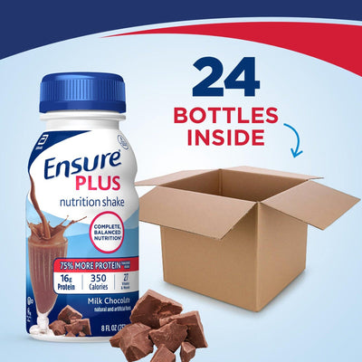 Ensure® Plus Chocolate Oral Supplement, 8 oz. Bottle, 1 Each (Nutritionals) - Img 3