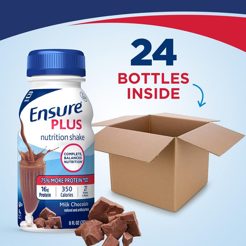 Ensure® Plus Chocolate Oral Supplement, 8 oz. Bottle, 1 Each (Nutritionals) - Img 3