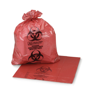 McKesson 45 - 55 Gallon Infectious Waste Bag, 1 Case of 150 (Bags) - Img 1