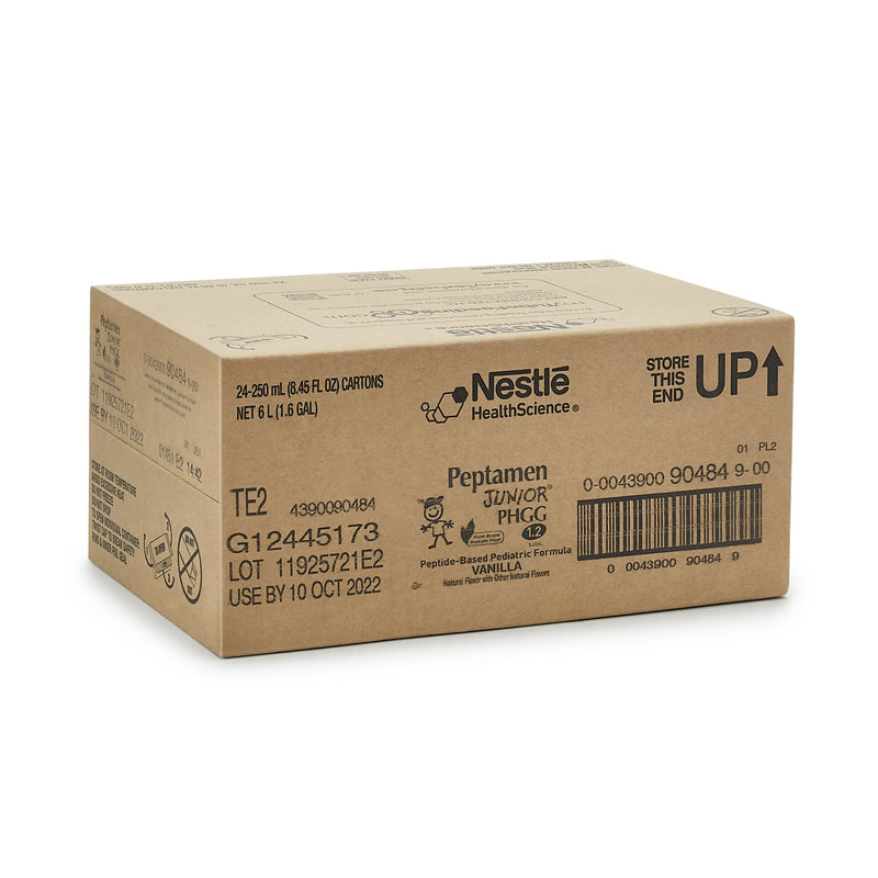 Peptamen Junior® PHGG Vanilla Pediatric Oral Supplement / Tube Feeding Formula, 8.45 oz. Carton, 1 Case of 24 () - Img 4