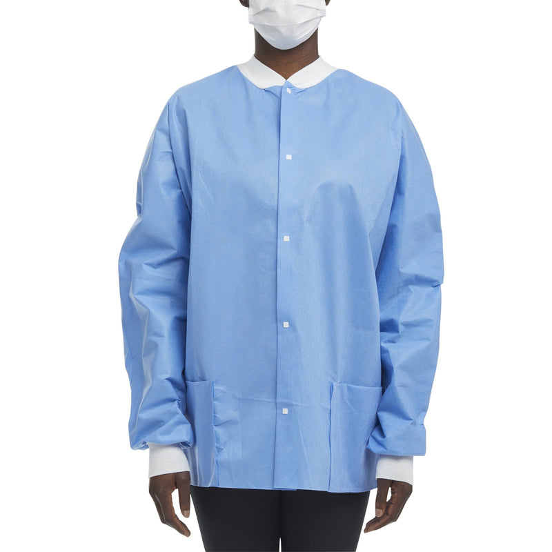 Halyard Health Professional Lab Jacket, Large, 1 Case of 24 (Coats and Jackets) - Img 1