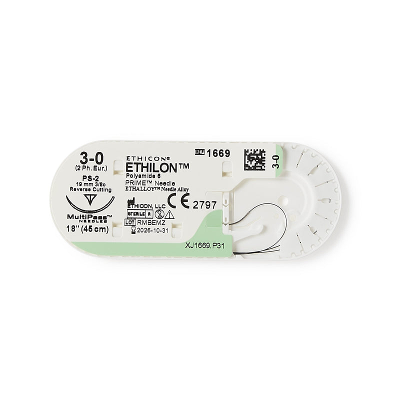 Ethilon™ Suture with Needle, 1 Dozen (Sutures with Needles) - Img 3
