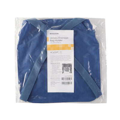 McKesson Urinary Bag Drainage Holder, Adjustable Straps, Navy Blue, 1 Case of 50 (Mobility) - Img 3