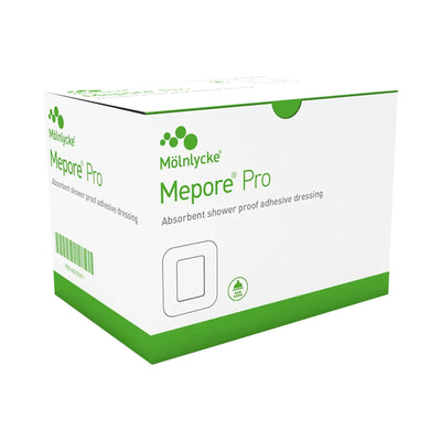 Mepore® Pro White Adhesive Dressing, 3-3/5 x 12 Inch, 1 Box of 30 (General Wound Care) - Img 2