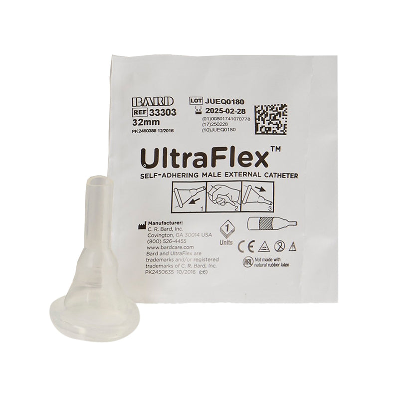 Bard UltraFlex® Male External Catheter, Intermediate, 1 Each (Catheters and Sheaths) - Img 1