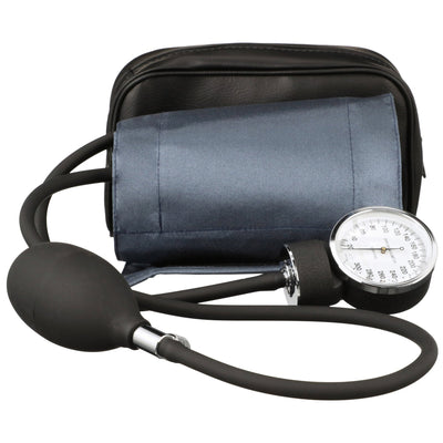 McKesson Brand Aneroid Sphygmomanometer with Cuff, 2-Tube, Pocket-Size, Handheld, Adult Medium Cuff, Navy, 1 Box (Blood Pressure) - Img 5