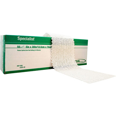 Specialist® Plaster Splint, 5 x 30 Inch, 1 Case of 300 (Casting) - Img 1