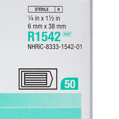 3M™ Steri-Strip™ Skin Closure Strip, 0.25 x 1.5 in., 1 Box of 50 (Skin Closure Strips) - Img 5