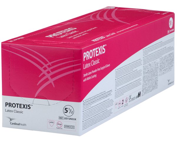 Protexis™ Latex Classic Surgical Glove, Size 6.5, Cream, 1 Case of 200 () - Img 1