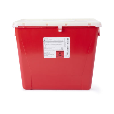 McKesson Prevent® Sharps Container, 8 Gallon, 13-1/2 x 17-3/10 x 13 Inch, 1 Case of 9 () - Img 1