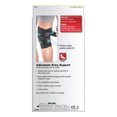 Mueller® Sport Care® Knee Support, One Size Fits Most, 1 Each (Immobilizers, Splints and Supports) - Img 2