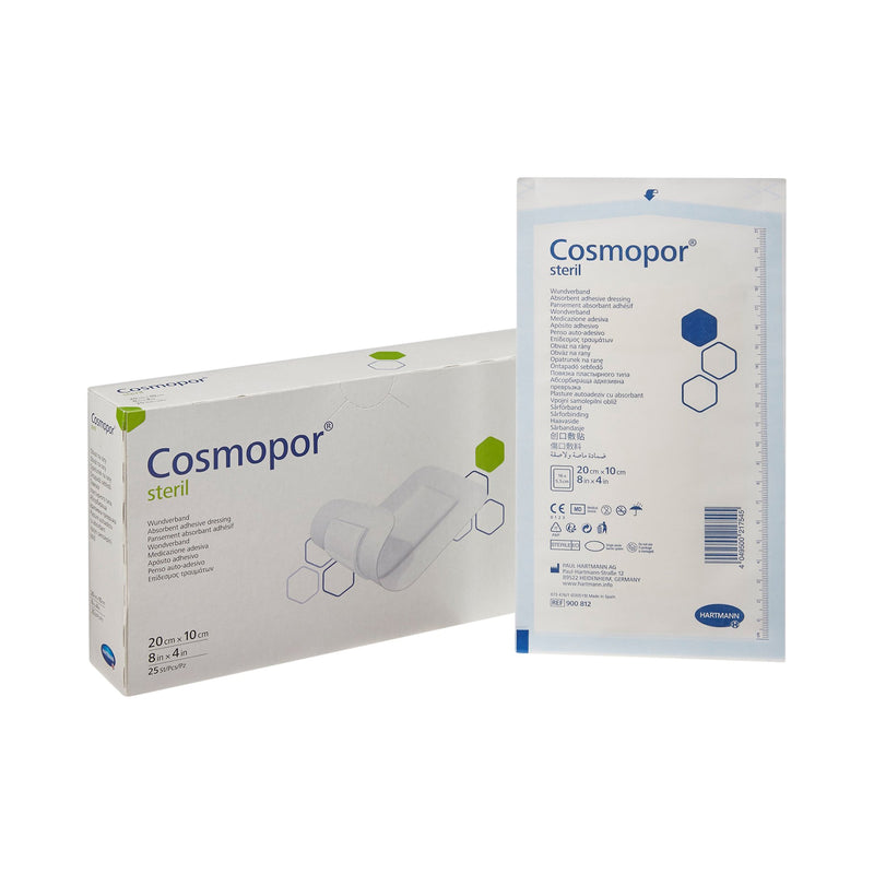 Cosmopor® Adhesive Dressing, 4 x 8 Inch, 1 Case of 300 (General Wound Care) - Img 1