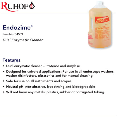 Endozime® Dual Enzymatic Instrument Detergent, 1 Gallon(s) (Cleaners and Solutions) - Img 3