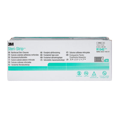 3M™ Steri-Strip™ Skin Closure Strip, 0.25 x 1.5 in., 1 Box of 50 (Skin Closure Strips) - Img 2