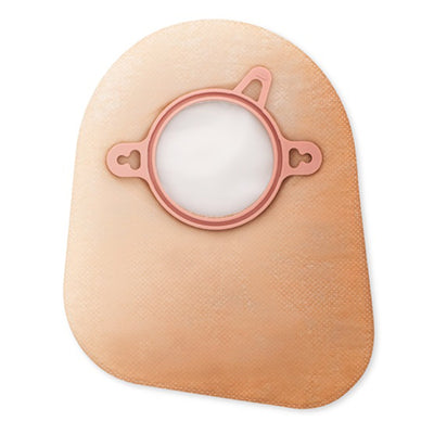 New Image™ Two-Piece Closed End Beige Ostomy Pouch, 7 Inch Length, 2¾ Inch Flange, 1 Box of 30 (Ostomy Pouches) - Img 2