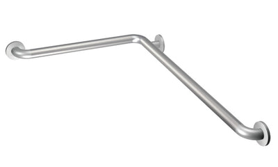 Moen L-Shaped Peened Grab Bar w/ SecureMount  24  x 48 (Grab Bars/Accessories) - Img 1