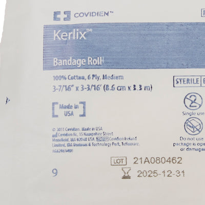 Kerlix™ Sterile Fluff Bandage Roll, 3-4/10 Inch x 3-6/10 Yard, 1 Case of 96 (General Wound Care) - Img 8