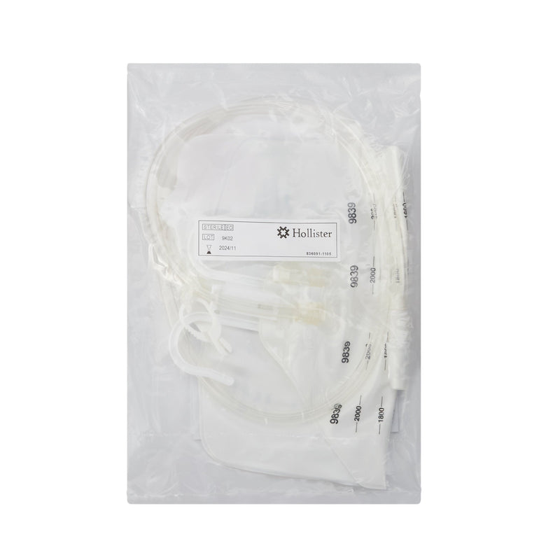Hollister Urinary Drain Bag, Anti-Reflux, 2000 ml, Vinyl, 1 Each (Bags and Meter Bags) - Img 3