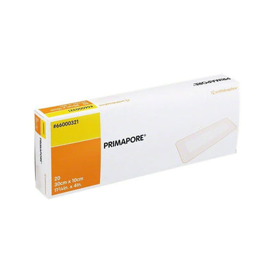 Primapore Adhesive Dressing, 10 x 30 Centimeter, 1 Case of 200 () - Img 5