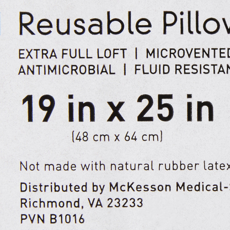 McKesson Reusable Bed Pillow, 1 Case of 12 (Pillows) - Img 3