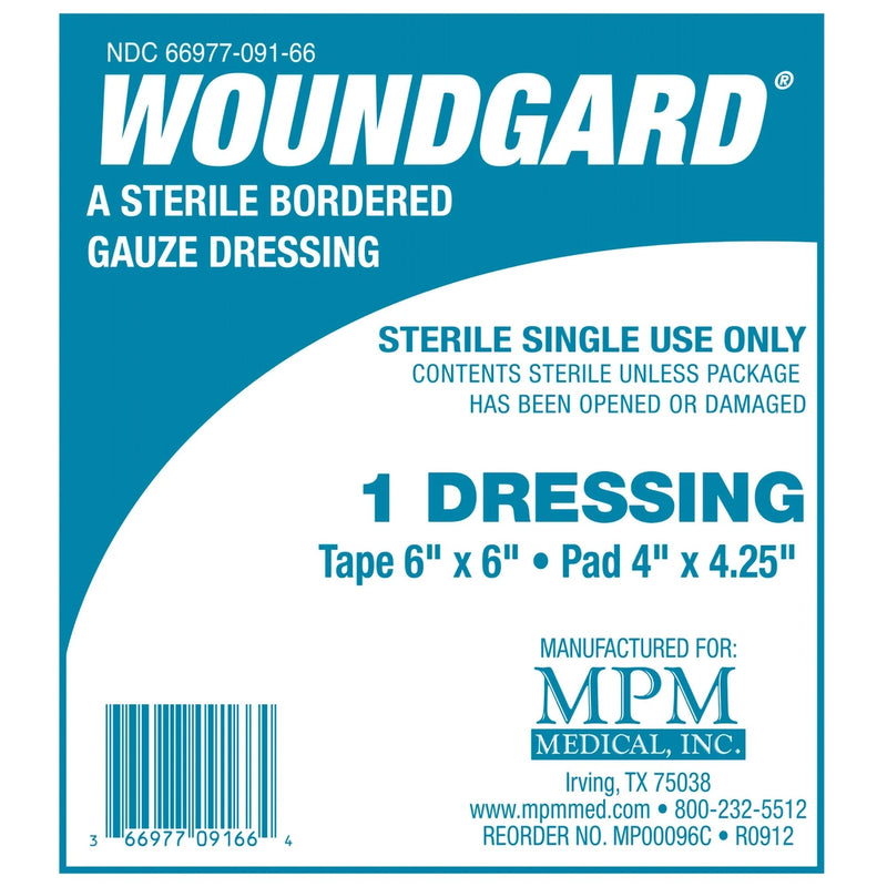 WoundGard® White Adhesive Dressing, 6 x 6 Inch, 1 Each (General Wound Care) - Img 1