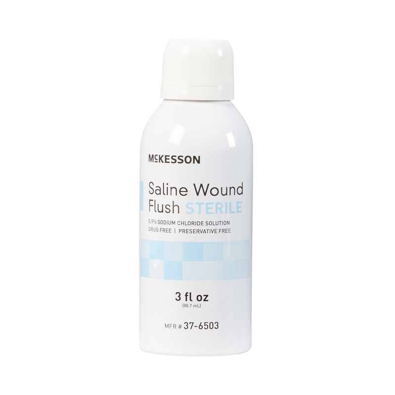 McKesson Saline Wound Flush, 3-ounce Spray Can, 1 Case of 12 () - Img 7