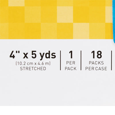 McKesson Self-adherent Closure Cohesive Bandage, 4 Inch x 5 Yard, 1 Case of 18 (General Wound Care) - Img 3