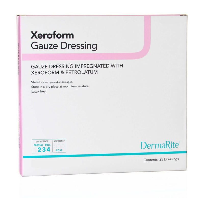 Xeroform™ Xeroform Petrolatum Impregnated Dressing, 2 x 2 Inch, 1 Each (Advanced Wound Care) - Img 1