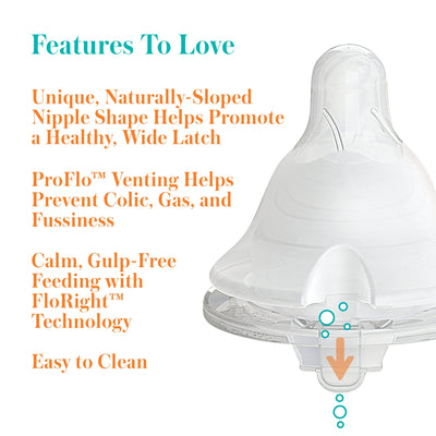 Evenflo® Balance+ Wide Neck Baby Bottle, 5 oz., 1 Case of 12 (Feeding Supplies) - Img 4