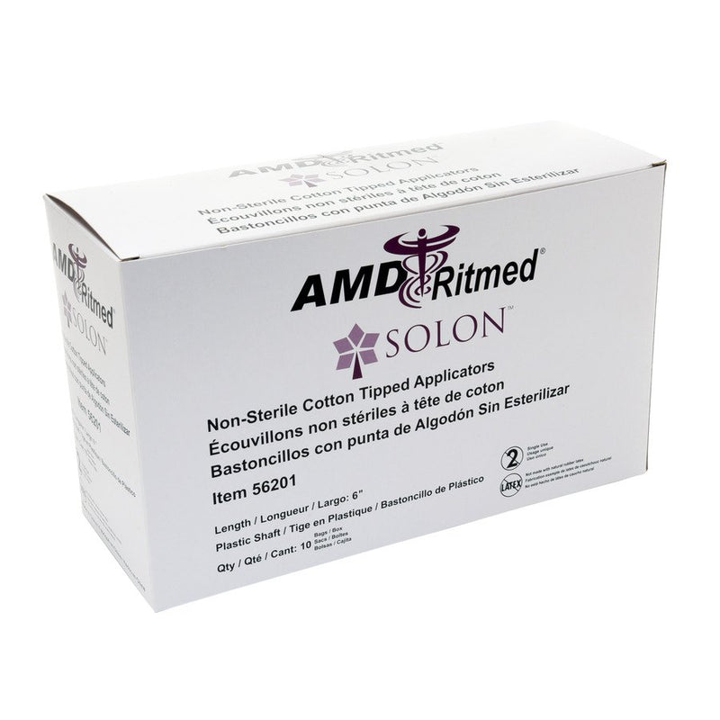 Solon® Swabstick, 6-Inch Length, 1 Case of 100 (General Wound Care) - Img 2